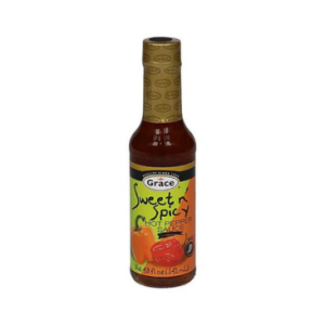 Grace Hot Pepper Sauce, Sweet N Spicy, Mild (4.8oz)