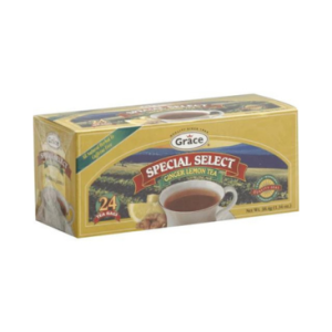 Grace Special Select Herbal Tea, Ginger Lemon, Bags (24 Tea Bags)