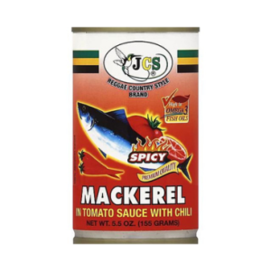 JCS Mackerel, In Tomato Sauce With Chili, Spicy (5.5oz)