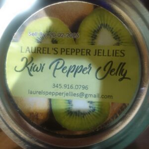 Laurel's Pepper Jellies Kiwi Pepper Jelly (8oz)